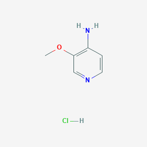 molecular formula C6H9ClN2O B8190598 3-Methoxy-pyridin-4-ylamine hydrochloride 