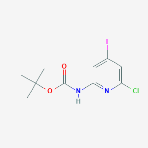 (6-Chloro-4-iodo-pyridin-2-yl)-carbamic acid tert-butyl ester