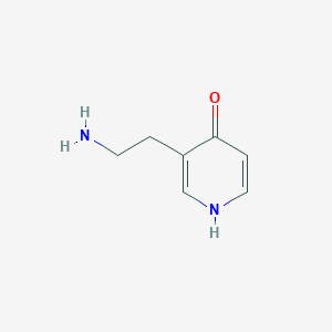 molecular formula C7H10N2O B8190745 3-(2-Amino-ethyl)-pyridin-4-ol 