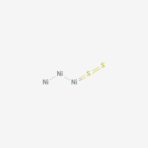 molecular formula Ni3S2 B081908 Trinickel disulphide CAS No. 12035-72-2