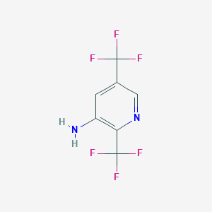 2,5-Bis-trifluoromethyl-pyridin-3-ylamine