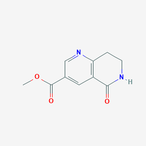 5-Oxo-5,6,7,8-tetrahydro-[1,6]naphthyridine-3-carboxylic acid methyl ester