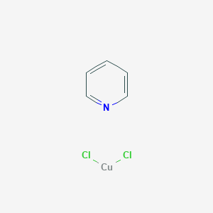 molecular formula C5H5Cl2CuN B081910 Dichloro(pyridine)copper CAS No. 14709-71-8