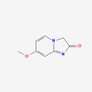 molecular formula C8H8N2O2 B8191199 7-Methoxy-imidazo[1,2-a]pyridin-2-one 