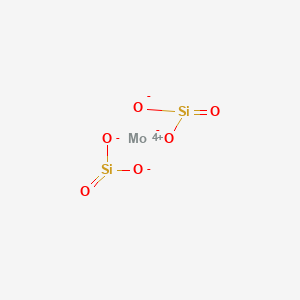 molecular formula MoO6Si2 B081912 三硅化五钼 CAS No. 12033-40-8