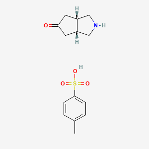cis-Hexahydro-cyclopenta[c]pyrrol-5-one tosylate