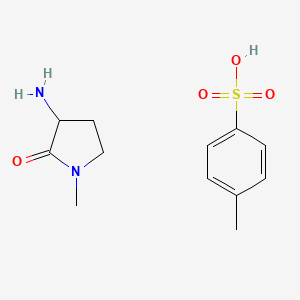 3-Amino-1-methyl-pyrrolidin-2-one tosylate