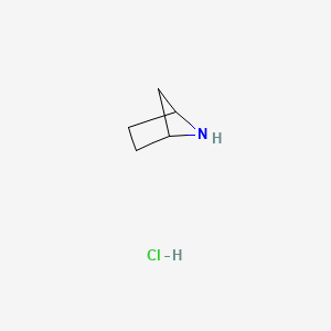 molecular formula C5H10ClN B8191306 5-Aza-bicyclo[2.1.1]hexane hydrochloride CAS No. 1414958-86-3