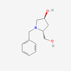 (3S,5R)-1-Benzyl-5-hydroxymethyl-pyrrolidin-3-ol