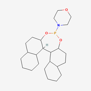 molecular formula C24H40NO3P B8191505 (S)-(+)-(3,5-Dioxa-4-phospha-cyclohepta[2,1-a 