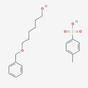 molecular formula C20H28O5S B8191525 1-Hexanol, 6-(phenylmethoxy)-, 1-(4-methylbenzenesulfonate) 