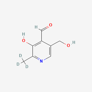 molecular formula C8H9NO3 B8191556 Pyridoxal-d3 