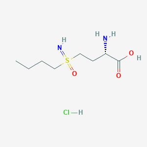 molecular formula C8H19ClN2O3S B8191623 L-Buthionine-(S,R)-sulfoximine (hydrochloride) 