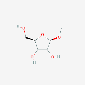 molecular formula C6H12O5 B8191653 (2R,5R)-2-(hydroxymethyl)-5-methoxyoxolane-3,4-diol 