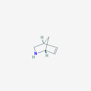 molecular formula C6H9N B8191916 (1R,4S)-2-Azabicyclo[2.2.1]hept-5-ene 