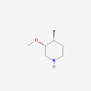 molecular formula C7H15NO B8191961 cis-3-Methoxy-4-methyl-piperidine 