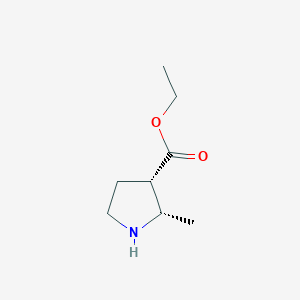 cis-2-Methyl-pyrrolidine-3-carboxylic acid ethyl ester