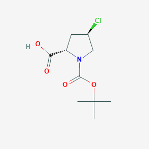 (2S,4R)-4-Chloro-pyrrolidine-1,2-dicarboxylic acid 1-tert-butyl ester