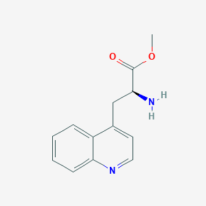 Methyl (S)-2-amino-3-(quinolin-4-yl)propanoate