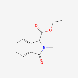(+/-)-Ethyl 2-methyl-3-oxoisoindoline-1-carboxylate