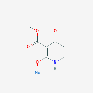molecular formula C7H8NNaO4 B8192629 CID 69717749 
