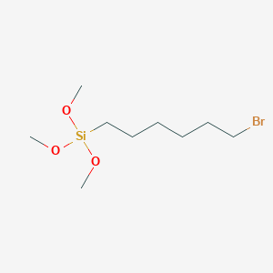 molecular formula C9H21BrO3Si B8192728 (6-Bromohexyl)trimethoxysilane 