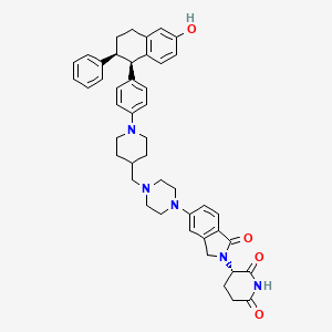 molecular formula C45H49N5O4 B8192781 Vepdegestrant CAS No. 2229711-68-4