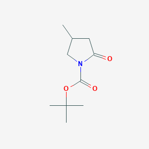 molecular formula C10H17NO3 B8192785 Tert-butyl 4-methyl-2-oxopyrrolidine-1-carboxylate 