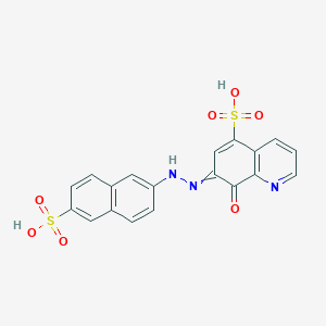 molecular formula C19H13N3O7S2 B8192837 CID 5357795 
