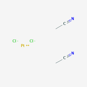 molecular formula C4H6Cl2N2Pt B8192863 cis-Diacetonitriledichloroplatinum (II) CAS No. 21264-32-4