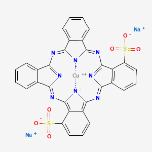 molecular formula C32H14CuN8Na2O6S2 B8192871 Heliogen blue sbl 