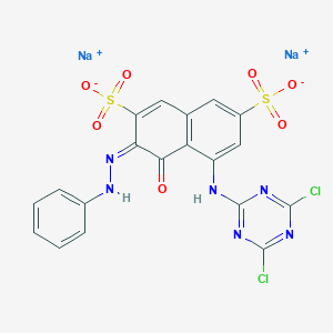 molecular formula C19H10Cl2N6Na2O7S2 B8192877 CID 5360555 