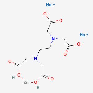 molecular formula C10H14N2Na2O8Zn B8192968 Ethylenediamine-N,N,N',N''-tetraacetic acid disodium-zinc salt 