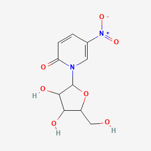 1-(Beta-d-ribofuranosyl)-5-nitropyridine-2-one