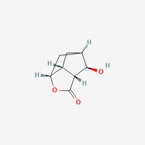 (3R,3aR,5R,6aR,7R)-7-Hydroxyhexahydro-2H-3,5-methanocyclopenta[b]furan-2-one