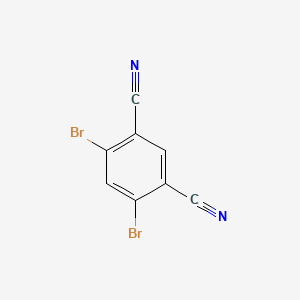 molecular formula C8H2Br2N2 B8193219 4,6-Dibromoisophthalonitrile 