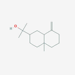 2-(4a-Methyl-8-methylidene-1,2,3,4,5,6,7,8a-octahydronaphthalen-2-yl)propan-2-ol