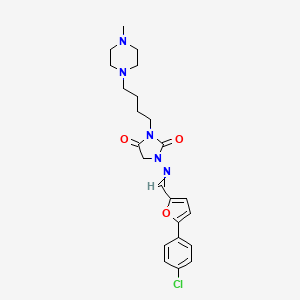 molecular formula C23H28ClN5O3 B8193267 阿齐米利 