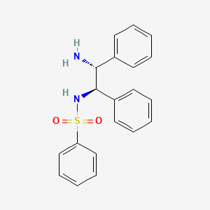 molecular formula C20H20N2O2S B8193399 N-((1R,2R)-2-氨基-1,2-二苯乙基)苯磺酰胺 