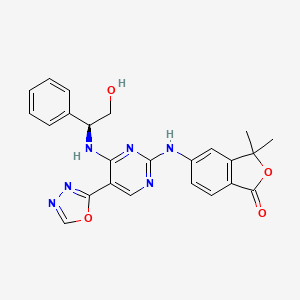 molecular formula C24H22N6O4 B8193499 Hpk1-IN-7 
