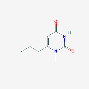 molecular formula C8H12N2O2 B8193576 1-Methyl-6-propylpyrimidine-2,4(1H,3H)-dione 