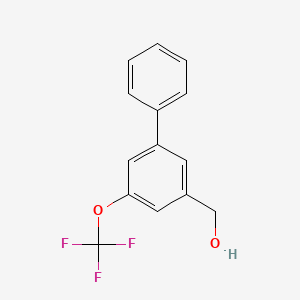 (5-(Trifluoromethoxy)-[1,1'-biphenyl]-3-yl)methanol