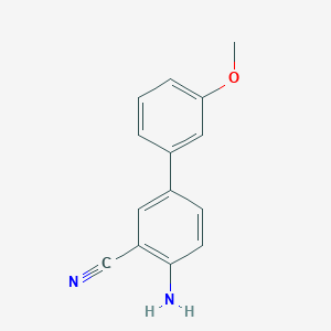 4-Amino-3'-methoxybiphenyl-3-carbonitrile