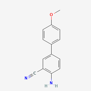 4-Amino-4'-methoxy-[1,1'-biphenyl]-3-carbonitrile