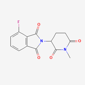 4-Fluoro-2-(1-methyl-2,6-dioxopiperidin-3-yl)isoindoline-1,3-dione