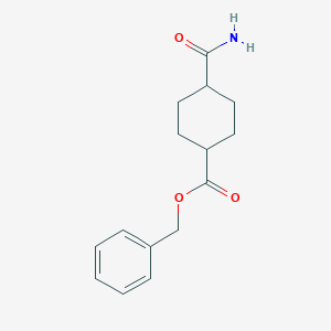 Benzyl 4-carbamoylcyclohexanecarboxylate