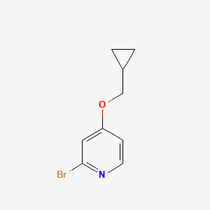 2-Bromo-4-cyclopropylmethoxy-pyridine