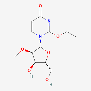 2-Ethoxy-1-((2R,3R,4R,5R)-4-hydroxy-5-(hydroxymethyl)-3-methoxytetrahydrofuran-2-yl)pyrimidin-4(1H)-one