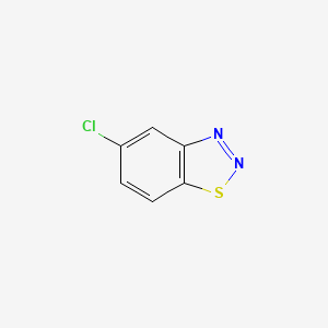 molecular formula C6H3ClN2S B8194307 5-Chlorobenzo[d][1,2,3]thiadiazole 