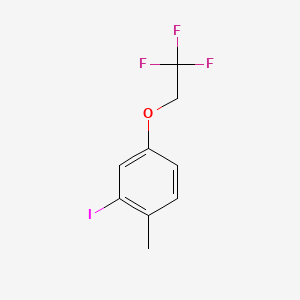 2-Iodo-1-methyl-4-(2,2,2-trifluoroethoxy)benzene